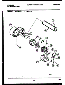 05 - Blower And Drive Parts parts for Frigidaire Dryer DEISFL5 from AppliancePartsPros.com