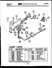 09 - Burner Parts parts for Frigidaire Dryer DGC5DW1 from AppliancePartsPros.com