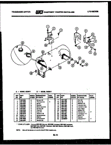 06 - Element And Housing Parts parts for Frigidaire Dryer DEDW1 from AppliancePartsPros.com