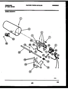 06 - Burner, Igniter And Valve parts for Frigidaire Dryer DGCSFW4 from AppliancePartsPros.com