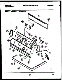 04 - Console And Control Parts parts for Frigidaire Dryer DGISFL5 from AppliancePartsPros.com