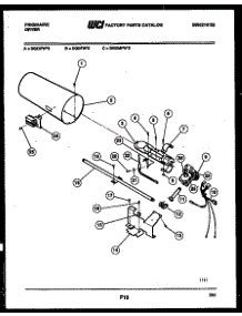 06 - Burner, Igniter And Valve parts for Frigidaire Dryer DGDMFH2 from AppliancePartsPros.com