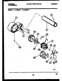 05 - Motor & Blower Parts parts for Frigidaire Dryer DGISFW5 from AppliancePartsPros.com