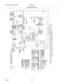 12 - Wiring Diagram parts for Frigidaire Dryer FAQE7072LA0 from AppliancePartsPros.com