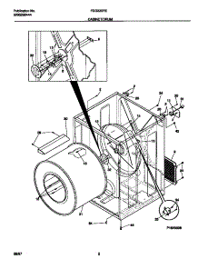 02 - Cabinet / Drum parts for Frigidaire Dryer FDG336RET1 from AppliancePartsPros.com