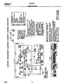 06 - Wiring Diagram parts for Frigidaire Dryer FDE546RET1 from AppliancePartsPros.com