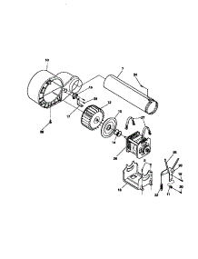 05 - Motor parts for Frigidaire Dryer FDG546NBS1 from AppliancePartsPros.com