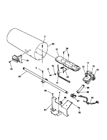 06 - Burner parts for Frigidaire Dryer FDG546NBS1 from AppliancePartsPros.com