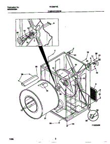 02 - Cabinet / Drum parts for Frigidaire Dryer FDG8970EW0 from AppliancePartsPros.com