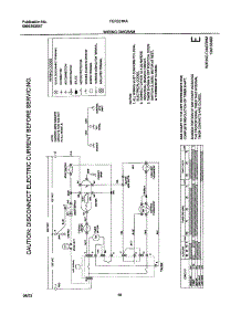 10 - Wiring Diagram parts for Frigidaire Dryer FER331KAS1 from AppliancePartsPros.com