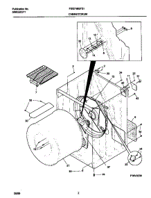 02 - P16v0038 Dry Cab,Heater parts for Frigidaire Dryer FSG748GFS1 from AppliancePartsPros.com