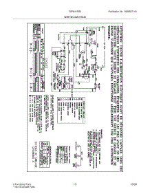 13 - Wiring Diagram parts for Frigidaire Dryer FGR641FS2 from AppliancePartsPros.com