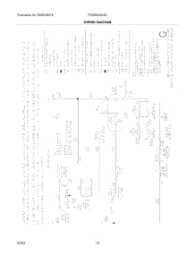 12 - Wiring Diagram parts for Frigidaire Dryer FGQBB30DS0 from AppliancePartsPros.com