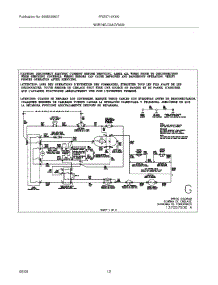 12 - Wiring Diagram parts for Frigidaire Dryer FRG5714KW0 from AppliancePartsPros.com