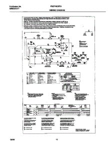 07 - 131642900 Wiring Diagram parts for Frigidaire Dryer FSG748GFS1 from AppliancePartsPros.com