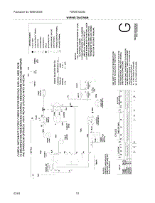 12 - Wiring Diagram parts for Frigidaire Dryer FGRB5700DS0 from AppliancePartsPros.com