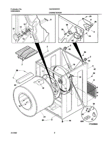 03 - Dry Cab,Heater parts for Frigidaire Dryer GLEQ642AS0 from AppliancePartsPros.com