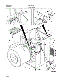 03 - Dry Cab,Heater parts for Frigidaire Dryer GSEQ642AS0 from AppliancePartsPros.com