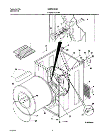 03 - Dry Cab,Heater parts for Frigidaire Dryer GSGR642AS1 from AppliancePartsPros.com