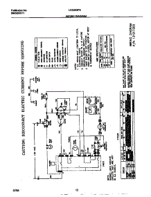 07 - Wiring Diagram parts for Frigidaire Dryer LDG333PEW0 from AppliancePartsPros.com
