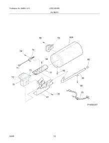 11 - Burner parts for Frigidaire Dryer LGQ2152HS0 from AppliancePartsPros.com