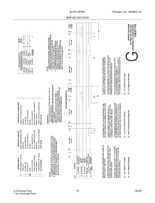 13 - Wiring Diagram parts for Frigidaire Dryer GLGR104FSS1 from AppliancePartsPros.com