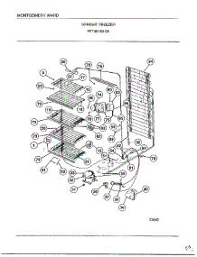 Upright Freezer Page 3 parts for Frigidaire Freezer 45159A from AppliancePartsPros.com