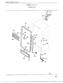 Freezer 16 Cubic Feet Page 3 parts for Frigidaire Freezer 46351-0B from AppliancePartsPros.com