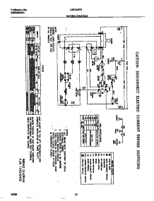 06 - Wiring Diagram parts for Frigidaire Dryer LDE333PBW1 from AppliancePartsPros.com
