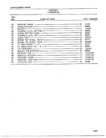 Freezer Page 6 parts for Frigidaire Freezer 44157A-0 from AppliancePartsPros.com