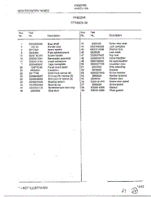 Freezer Page 2 parts for Frigidaire Freezer 49651-0A from AppliancePartsPros.com