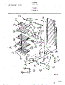 Freezer Page 5 parts for Frigidaire Freezer 49651-0A from AppliancePartsPros.com