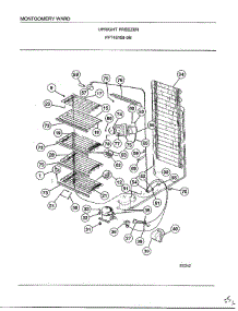 Upright Freezer Page 3 parts for Frigidaire Freezer 45158B from AppliancePartsPros.com