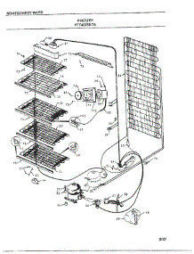 Freezer Page 5 parts for Frigidaire Freezer 49258-7A from AppliancePartsPros.com