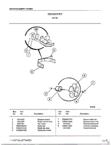 Dehumidifier Page 2 parts for Frigidaire Freezer 80849A from AppliancePartsPros.com