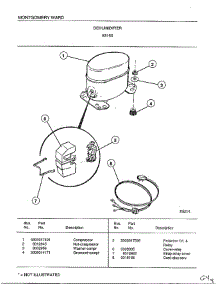 Dehumidifier Page 4 parts for Frigidaire Freezer 80849A from AppliancePartsPros.com
