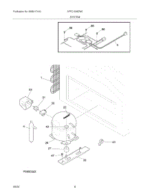 07 - System parts for Frigidaire Freezer AFFC1526DW0 from AppliancePartsPros.com