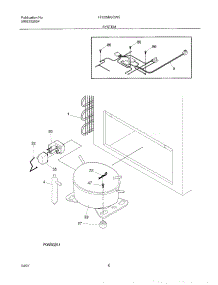 07 - System parts for Frigidaire Freezer FFC05M5CW5 from AppliancePartsPros.com