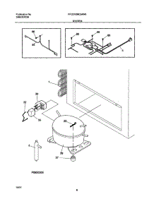 07 - System parts for Frigidaire Freezer FFC07C3AW0 from AppliancePartsPros.com