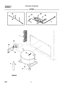 07 - System parts for Frigidaire Freezer FFC09C4CW0 from AppliancePartsPros.com