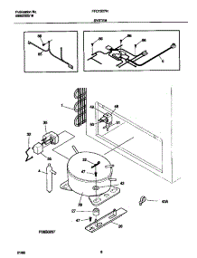 04 - System parts for Frigidaire Freezer FFC13D7HW2 from AppliancePartsPros.com