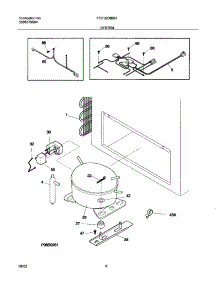 07 - System parts for Frigidaire Freezer FFC15C8BB1 from AppliancePartsPros.com