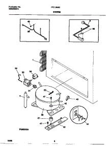 04 - System parts for Frigidaire Freezer FFC13M6CW0 from AppliancePartsPros.com