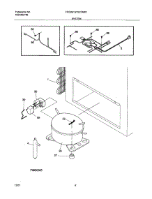 07 - System parts for Frigidaire Freezer FFC15C7AW1 from AppliancePartsPros.com
