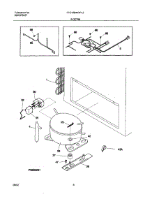 07 - System parts for Frigidaire Freezer FFC15M4AW2 from AppliancePartsPros.com
