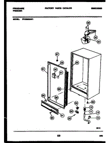 03 - Cabinet Parts parts for Frigidaire Freezer FFU09M3AW1 from AppliancePartsPros.com