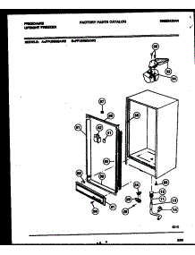 03 - Cabinet Parts parts for Frigidaire Freezer FFU09M3AW2 from AppliancePartsPros.com