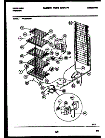 04 - System And Electrical Parts parts for Frigidaire Freezer FFU09M3AW1 from AppliancePartsPros.com