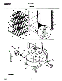 04 - System parts for Frigidaire Freezer FFU12D9EW1 from AppliancePartsPros.com