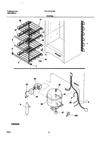 07 - System parts for Frigidaire Freezer FFU12C2CW0 from AppliancePartsPros.com